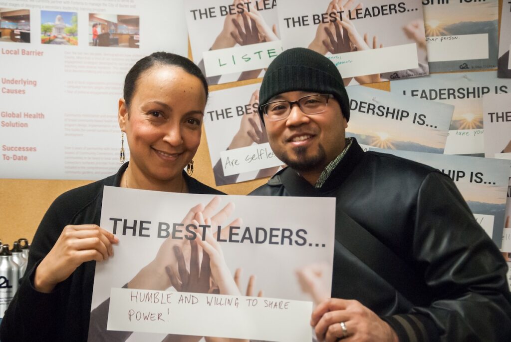 G2L staff member Niesha Brooks and a guest share their thoughts about leadership.